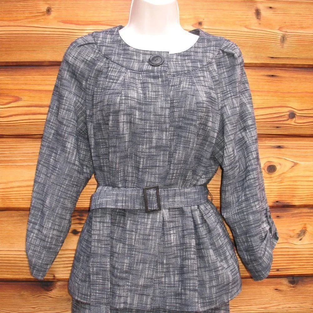 Blue Belted Jacket - Picture 3 of 8